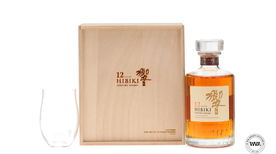 Hibiki 12 Year Old & Glass
