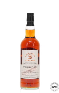 Speyside 13 Macallan 2011 Signatory Vintage Cask 25 100 Proof Edition