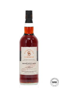 Benriach 10 Year Old 2010 100 Proof Signatory Vinatge