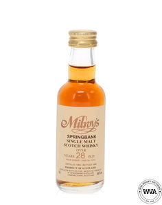 Springbank 28 Year Old 1965 #1210 - Milroy's Miniature