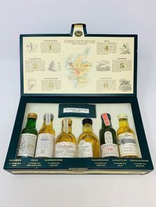 THE CLASSIC MALTS MINIATURES SELECTION BOX (INCLUDING THE LAGAVULIN 16 WHITE HORSE DISTILLERY MINATURE) THE CLASSIC MALTS MINIATURES SELECTION BOX (INCLUDING THE LAGAVULIN 16 WHITE HORSE DISTILLERY MINATURE)