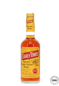 Early Times Kentucky Straight Bourbon Whisky 1970 S
