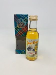 SPEY CAST 12 YEAR OLD WHISKY MINIATURE 