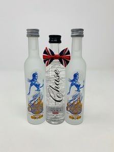 3 X VODKA MINIATURES - 2 X SNOW QUENN 1 X CHASE VODKA 3 X VODKA MINIATURES - 2 X SNOW QUENN 1 X CHASE VODKA
