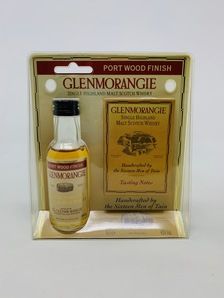 GLENMORANGIE PORT WOOD FINISH MINIATURE GLENMORANGIE PORT WOOD FINISH MINIATURE