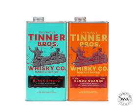 Tinner Bro S Blood Orange Black Spiced Whisky Liqueur 2x70cl