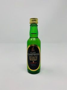 LOT 2724 - CLAN CAMPBELL 5 YEAR OLD MINIATURE (NO RESERVE) LOT 2724 - CLAN CAMPBELL 5 YEAR OLD MINIATURE (NO RESERVE)