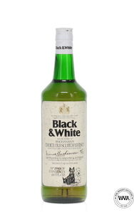 Black White Whisky 1970 S