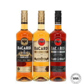 Bacardi Rum 3x70cl