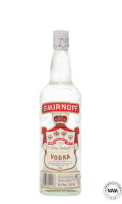 Smirnoff Red Label Vodka 1980 S Bottling