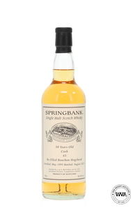 Springbank 30 1995 45 Private Bottling