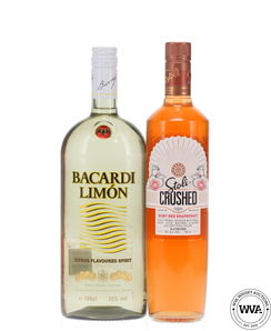 Barcardi Limon Stoli Crushed Ruby Red Grapefruit Vodka