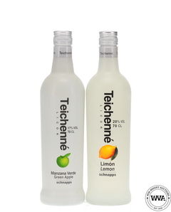 Teichenn Manzana Verde Green Apple Schnapps Teichenn Lim n Lemon Schnapps