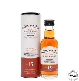 Bowmore 15 Year Old - Darkest Miniature