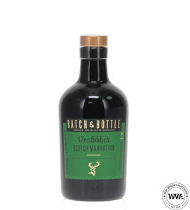 Glenfiddich Batch Bottle Scotch Manhattan
