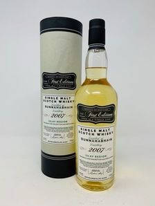 BUNNAHABHAIN 2007 FIRST EDITIONS 9 YEAR OLD SINGLE CASK BUNNAHABHAIN 2007 FIRST EDITIONS 9 YEAR OLD SINGLE CASK