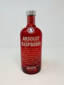 ABSOLUT RASPBERRY VODKA IMPORTED