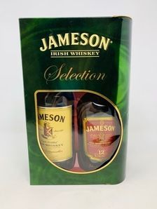 Jameson S Triple Distilled And 12 Gift Pack 2 X 50cl