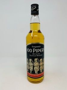 SEAGRAMS 100 PIPERS SCOTCH WHISKY