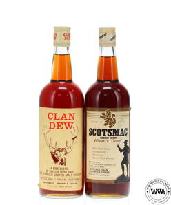 Clan Dew Scotsmac Whisky Liqueurs