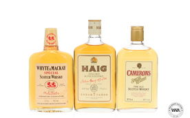 Whyte Mackay Haig Camerons Blended Whisky 3 X 3