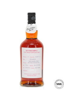 Springbank 13 2012 Duty Paid Sample Refill Calvados