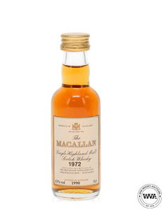 Macallan 1972 18 Miniature