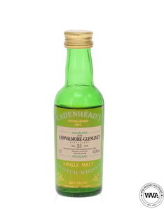 Convalmoreglenlivet 1962 31yearold Cadenheads Single Malt Miniature