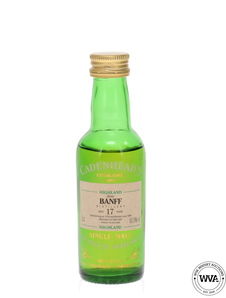 Banff 17 1976 Cadenheads Single Malt Miniature