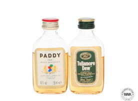 Paddy Tullamore Dew Irish Whiskey Miniatures