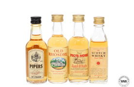 Whisky Miniatures X 4