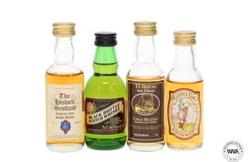 Blended Whisky Miniatures X 4