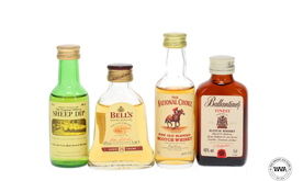 Blended Whisky Miniatures X 4