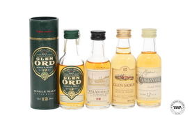 Single Malt Whisky Miniatures X 4