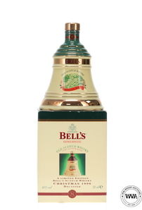 Bells Wade Decanter Christmas 1998