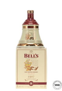 Bells Wade Decanter Christmas 1997
