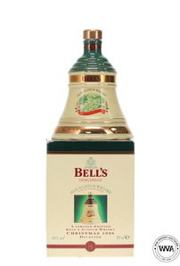 Bells Wade Decanter Christmas 1998