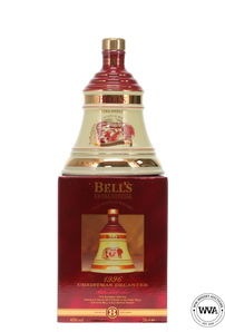 Bells Wade Decanter Christmas 1996