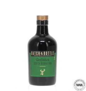 Batch Bottle Glenfiddich Scotch Manhattan