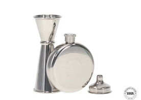 Ardnamurchan Hipflask And Measure