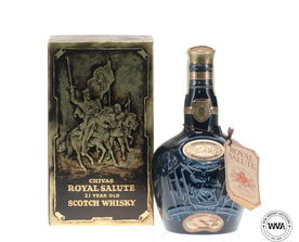Chivas Royal Salute 21 Sapphire Flagon
