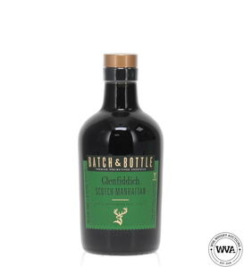 Batch Bottle Glenfiddich Scotch Manhattan