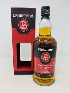 SPRINGBANK 12 YEAR OLD CASK STRENGTH SPRINGBANK 12 YEAR OLD CASK STRENGTH