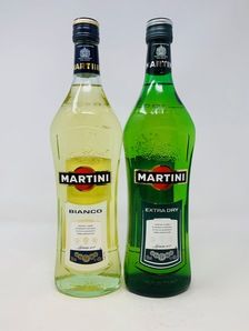 2 x BOTTLES OF MARTINI