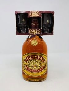 GLAYVA 68CL SCOTCH LIQUEUR WITH GLASSES GLAYVA 68CL SCOTCH LIQUEUR WITH GLASSES