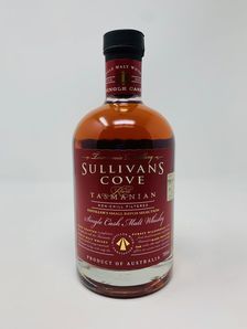 SULLIVANS COVE FRENCH OAK SINGLE CASK BOTTLE NUMBER 16 OF 35 SULLIVANS COVE FRENCH OAK SINGLE CASK BOTTLE NUMBER 16 OF 35