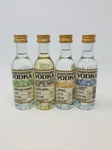 4 X KOSKENKORVA VODKA MINIATURES 4 X KOSKENKORVA VODKA MINIATURES