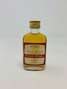 GLEN MHOR 8 YEAR OLD 70% PROOF GORDON & MACPHAIL MINIATURE