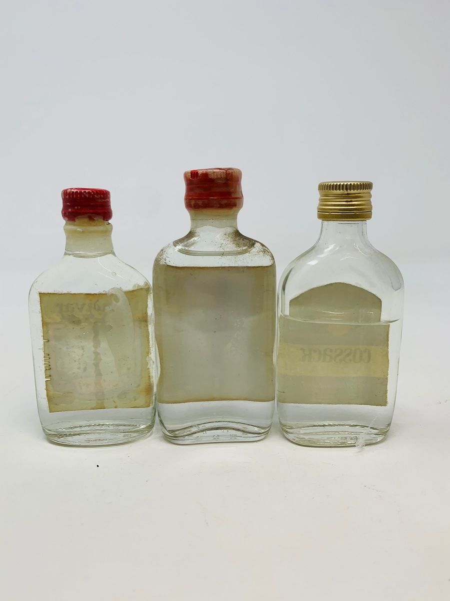 3 X VODKA MINIATURES 