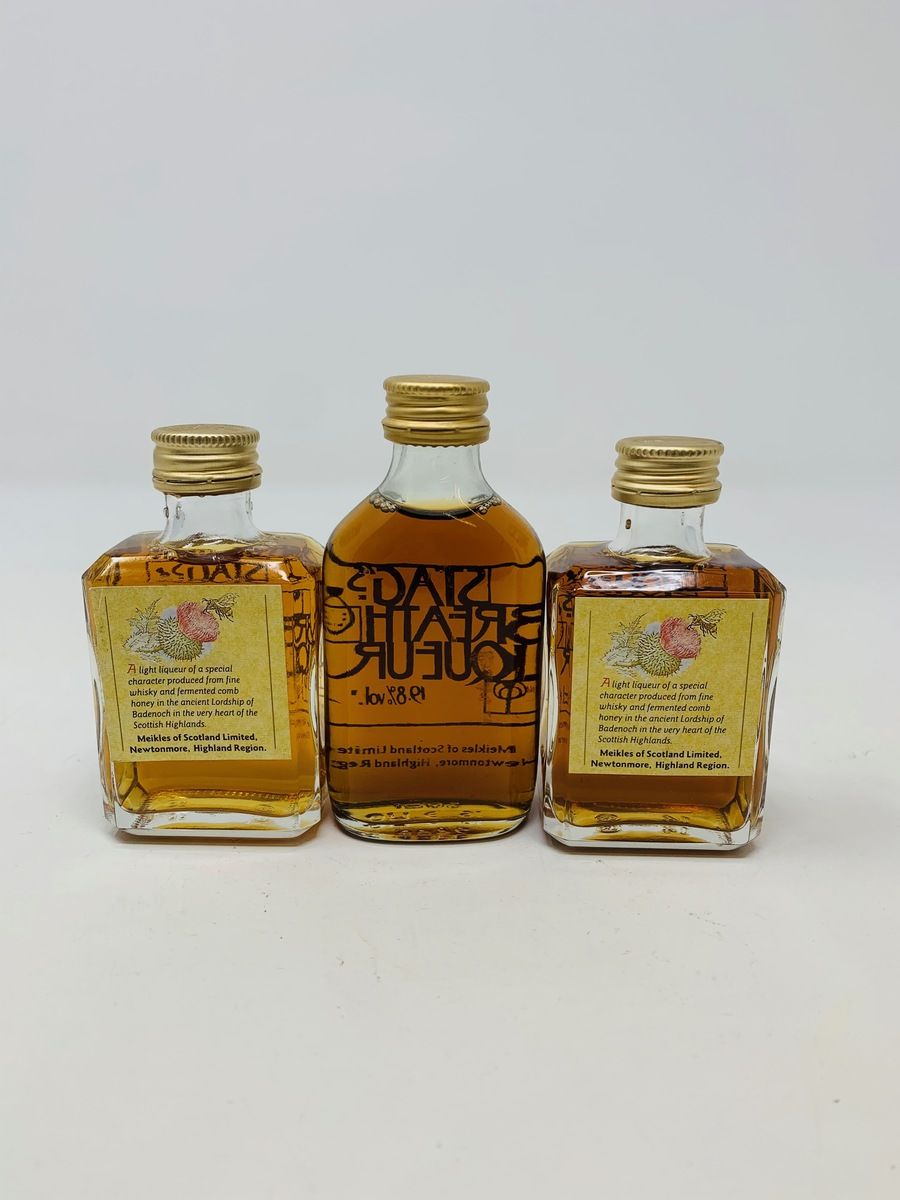 3 x STAGS BREATH LIQUEUR